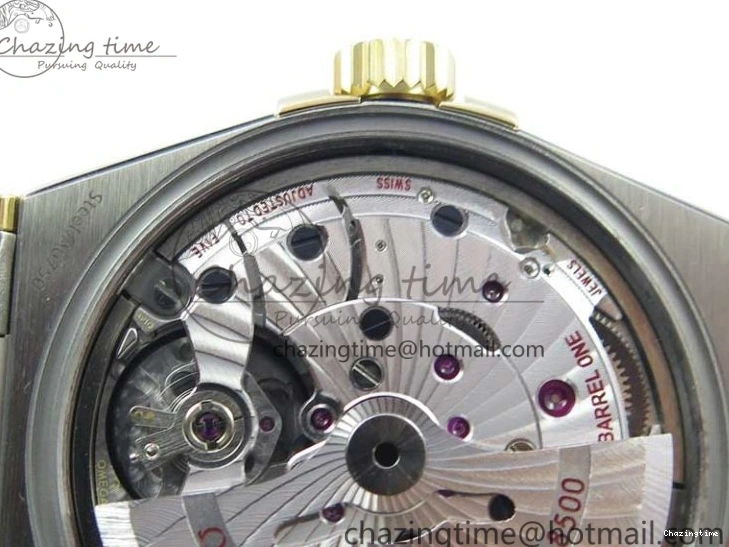 0115 Stylish Constellation 38mm SS RG VSF 1:1 Best Edition WhiteTextured Dial on SS RG Bracelet A8500 Super Clone 7921